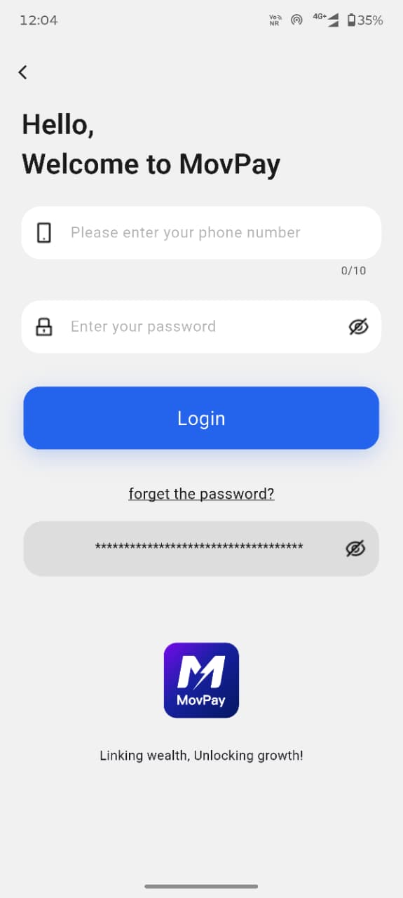 Movpay App Screenshot 3